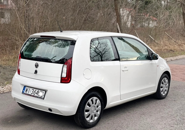 Skoda Citigo cena 18900 przebieg: 253600, rok produkcji 2018 z Józefów małe 154